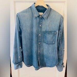Citizens Of Humanity Kayla Blue Denim Shirt